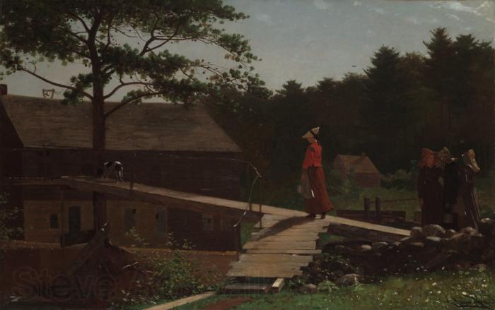 Winslow Homer Old Mill Spain oil painting art